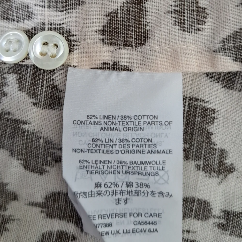 J. Crew Leopard Print Button Down Shirt - Black and White - Picture 12 of 16